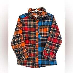 Deux par Deux Multicolor Plaid Shirt